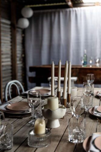 Thornby-farm-Exton-TAS-Travellarks-accommodation-table-setting-candelabra